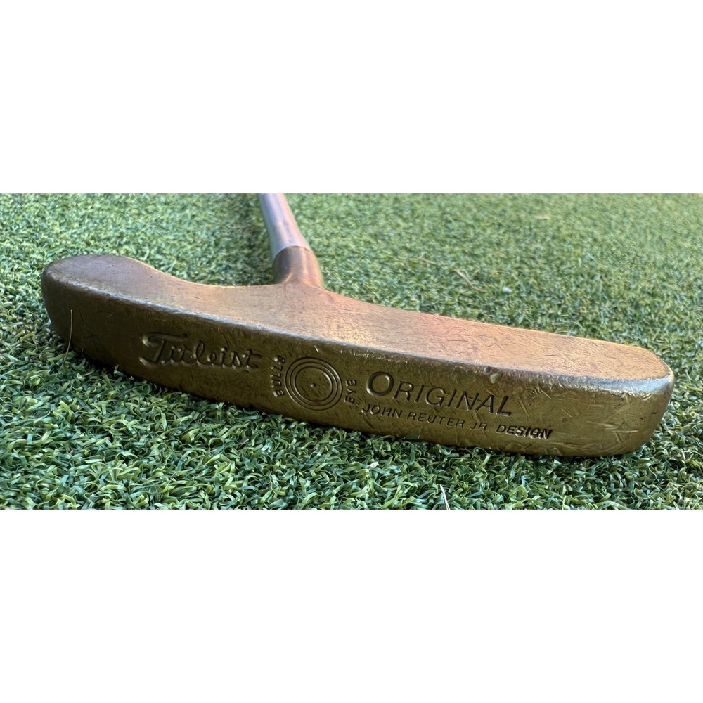 Titleist‎ The Original John Reuter Jr. Design Bulls Eye Putter Flare tip Satin